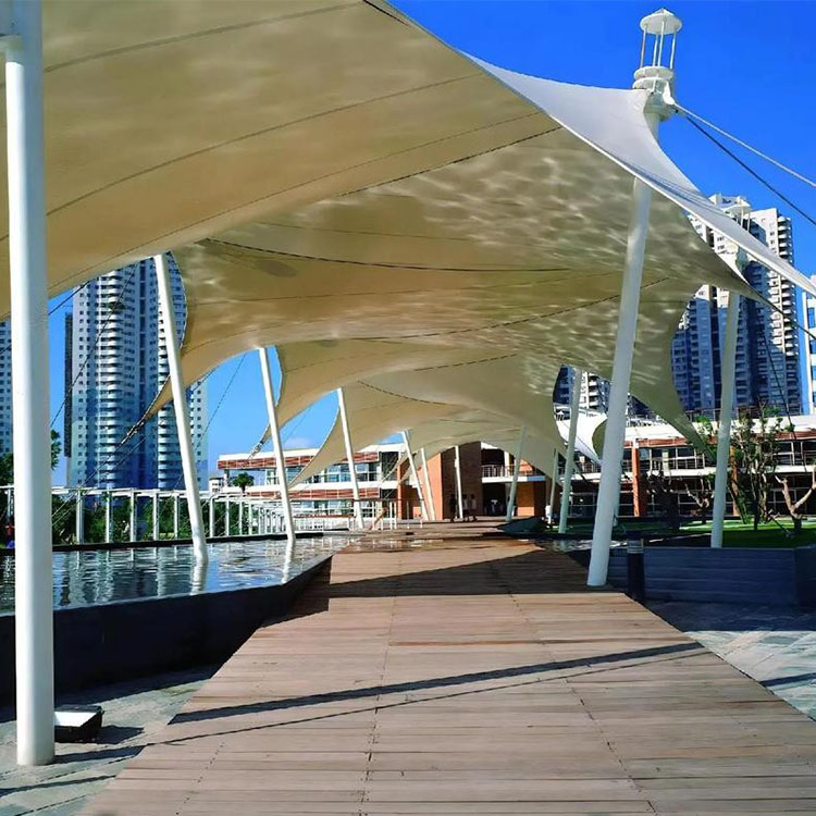 舟山膜结构景观棚