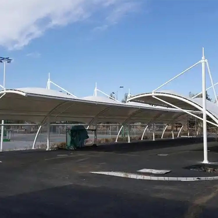 舟山膜结构电动车棚