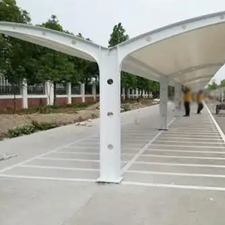 舟山膜结构电动车棚