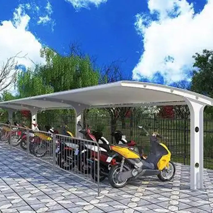 舟山膜结构电动车棚